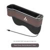 For Mitsubishi Outlander Pajero Asx Lancer EX Evolution X Ralliart Car USB Charging Colour Light Seat Storage Case Seat Gap Box WJ0