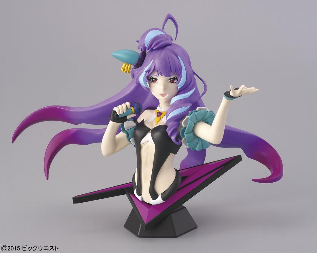 Bust Macross Delta Mikumo Guinnemer Plastic Model Figure-rise Color-coded