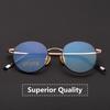 Vintage Pure Titanium Glasses Frame Men Round Optical Myopia Prescription Eyeglasses Frame Women Luxury Brand Small Eyewear