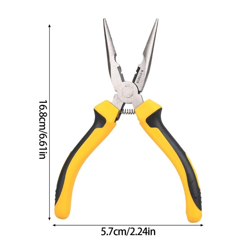 Needle Nose Pliers Metal Fiber Optical Cable Tool With Anti Slip Handle For Precise Work In Tight Spaces
