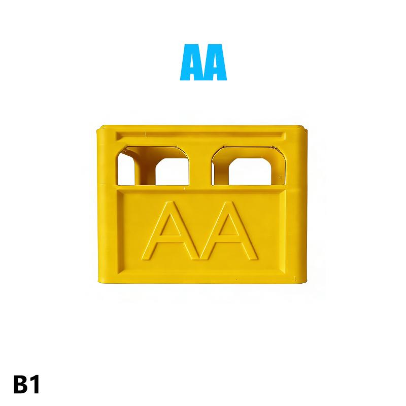 Aaa/Aa/9V/Cr2032/Cr2025 Battery Storage Box Stackable Battery Organizer Decorative Battery Holder, Home, Office Storage Box