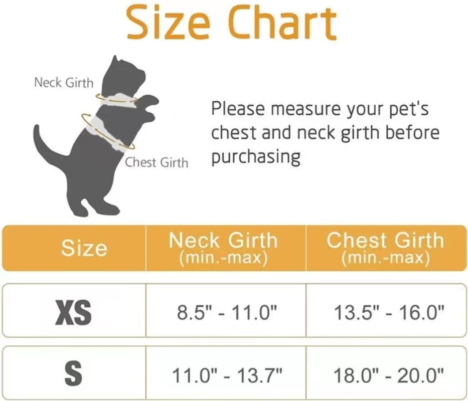 ZFUN Cat Harness and Leash for Walking, Escape Proof Soft Adjustable Vest Harnesses for Cats,Breathable Reflective Strips Jacket