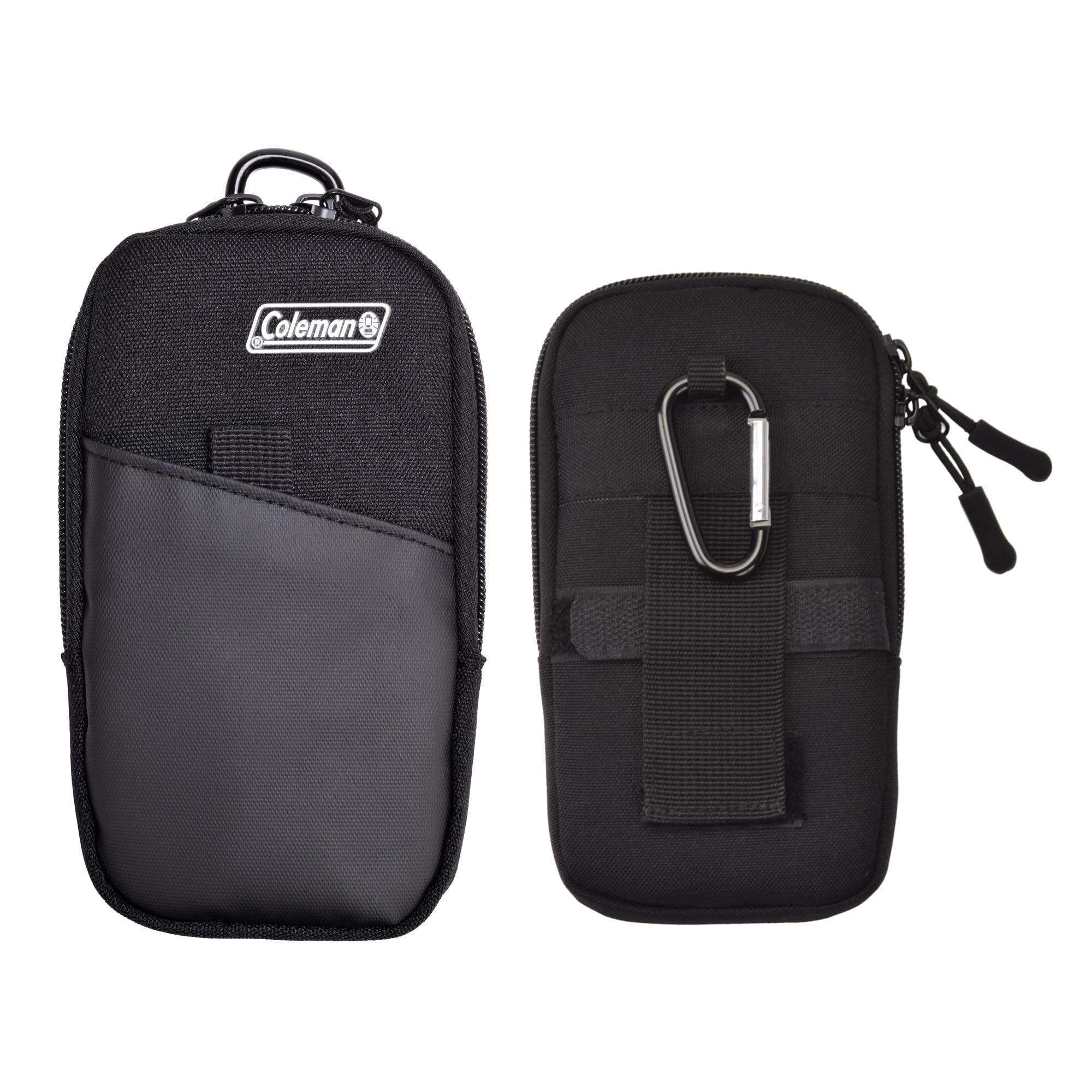 Coleman Etsumi & Coleman Collaboration Smart Pouch VCO-8775 Black Smartphone Belt Loop Carabiner Included Outdoor Camping Universal Compatible with