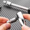 A95I-Handheld Tool 34Pcs Torx Bit Socket Set Professional& E-Torx Star Socket 1/4" 3/8" 1/2" Drive Male Female E-Torx Bits