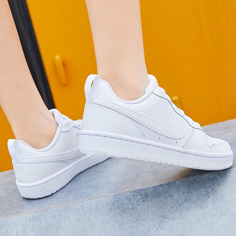 Nové Nike Court Borough 2 Bílé GS BQ5448-100