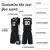 Vlastní basketbalový dresový set Personalizovaný a s číslem Bezrukávové uniformy Prodyšné sportovní oblečení pro muže a mládežnické týmové tréninky
