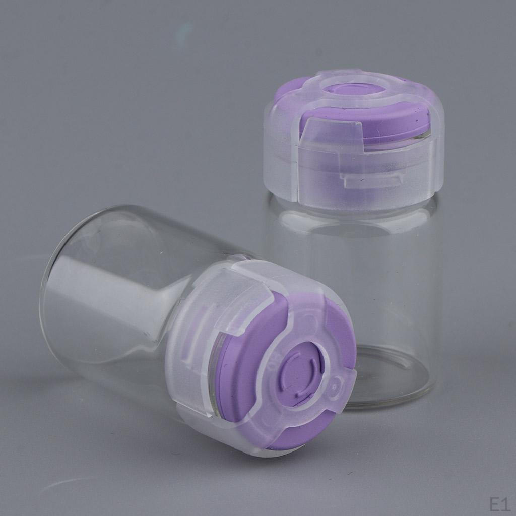 Buy 20pcs Empty Sterile Glass Sealed Serum Vials Liquid Containers 5ml