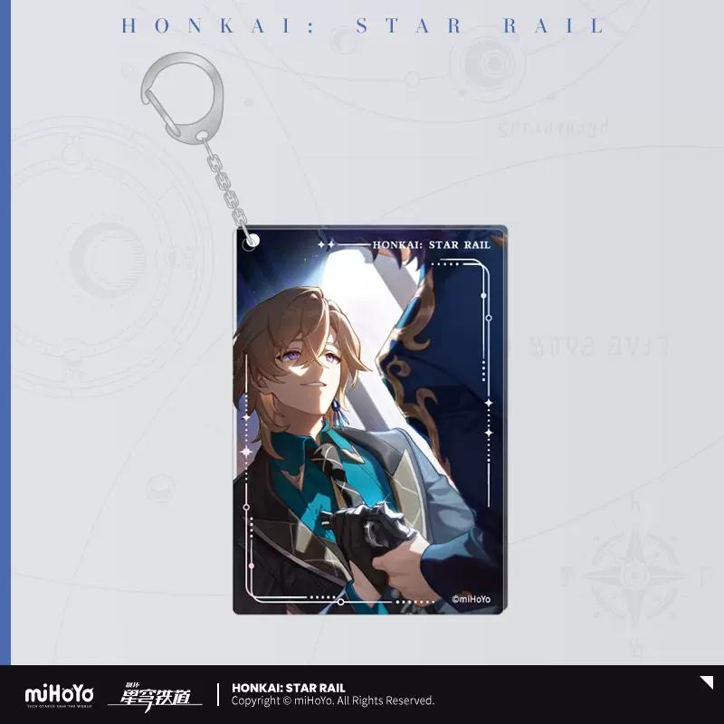 

Sunsyea Honkai Star Rail Official Merch miHoYo Original Authentic Light Cone Series Acrylic Keychain Sunday Dan Heng