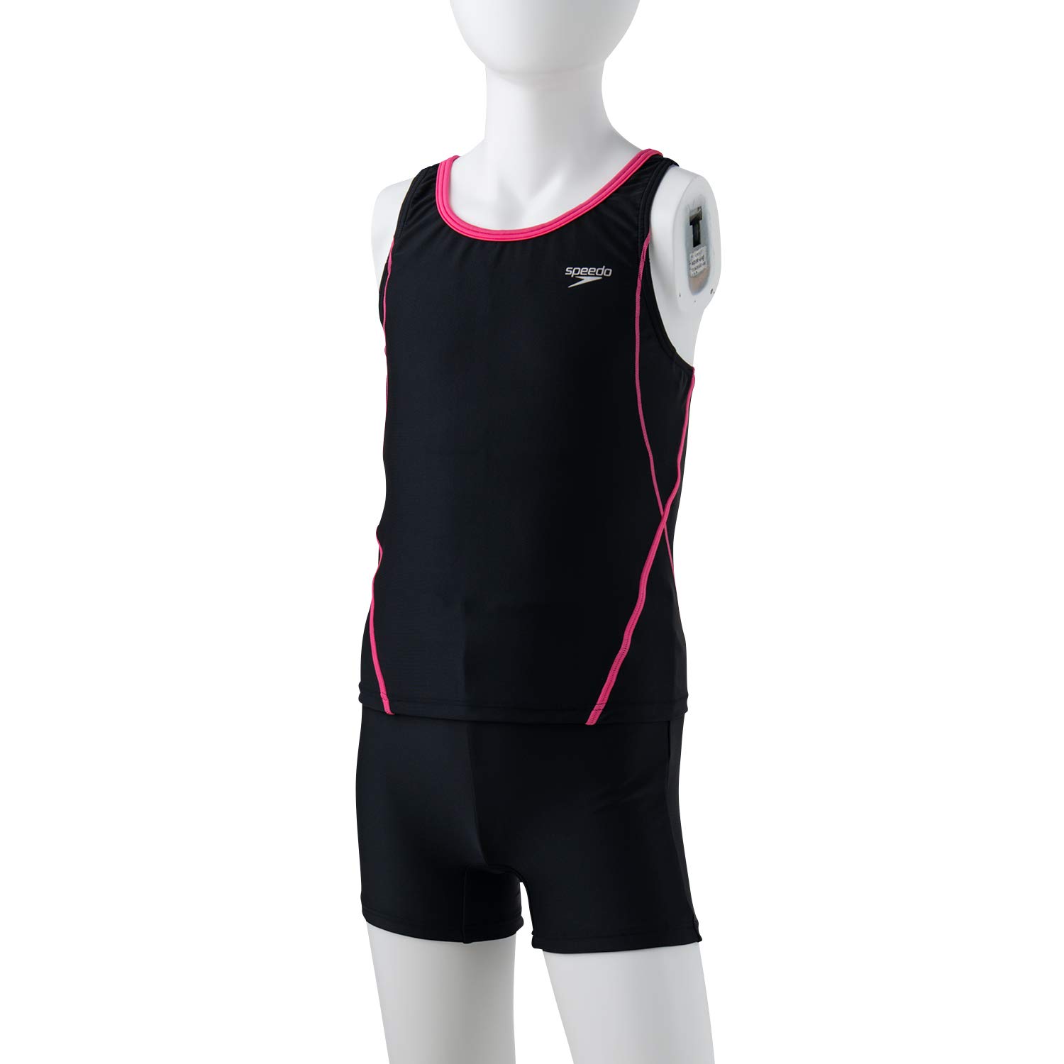 

Speedo Rode Separates School Swimsuit for Size SFG22015 Girls, Black/Pink, 140,