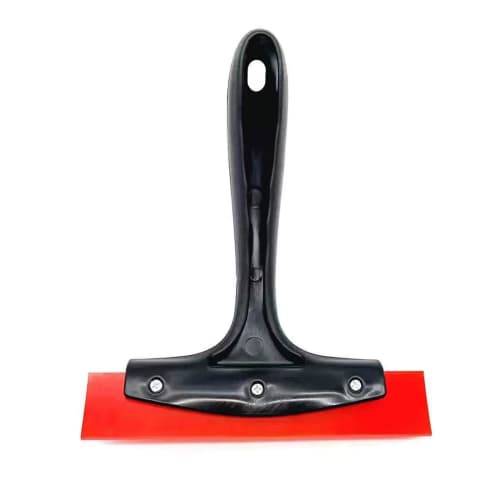 Set aus 2 Gummi-Rakeln mit Griffen für Folienmontage, Aufkleber und Glasoberflächen, Entfernt Luftblasen, Glättet und hinterlässt keine Kratzer auf Sur