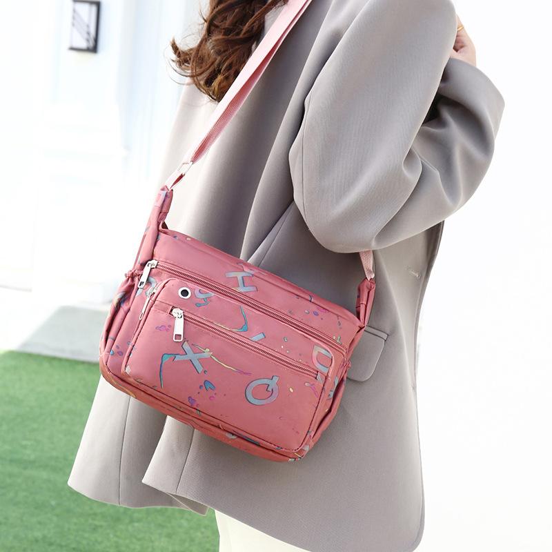 New Women's Bag Shoulder Bag Fashionable Multi-pocket Multi-compartment Messenger Bag Outdoor Leisure Large-capacity Women's Bag