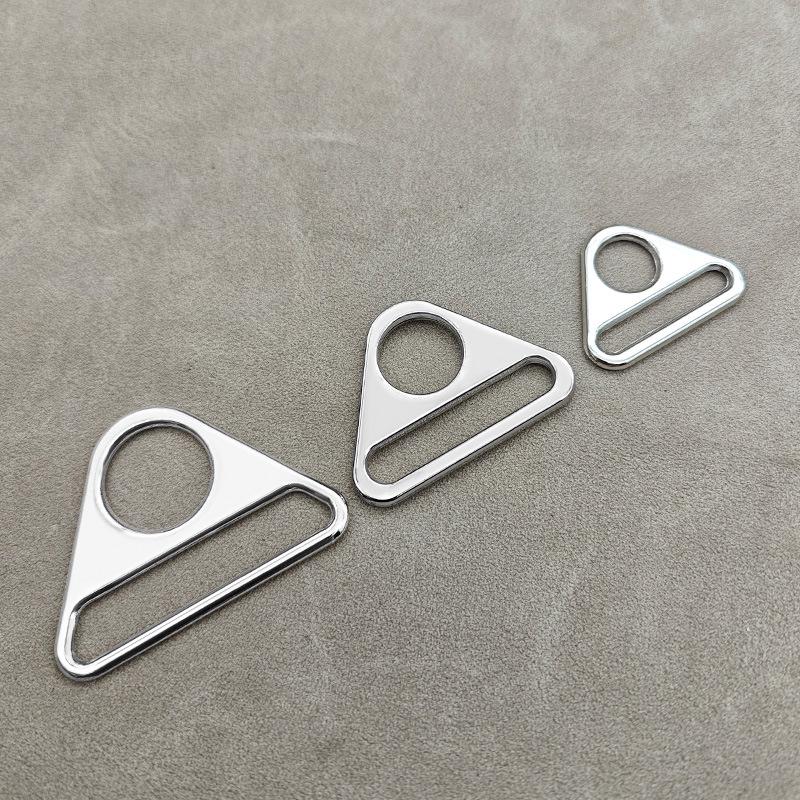 Zinc Alloy Triangle Buckle: Metal Accessory for Clothing, Bags, and Handbags