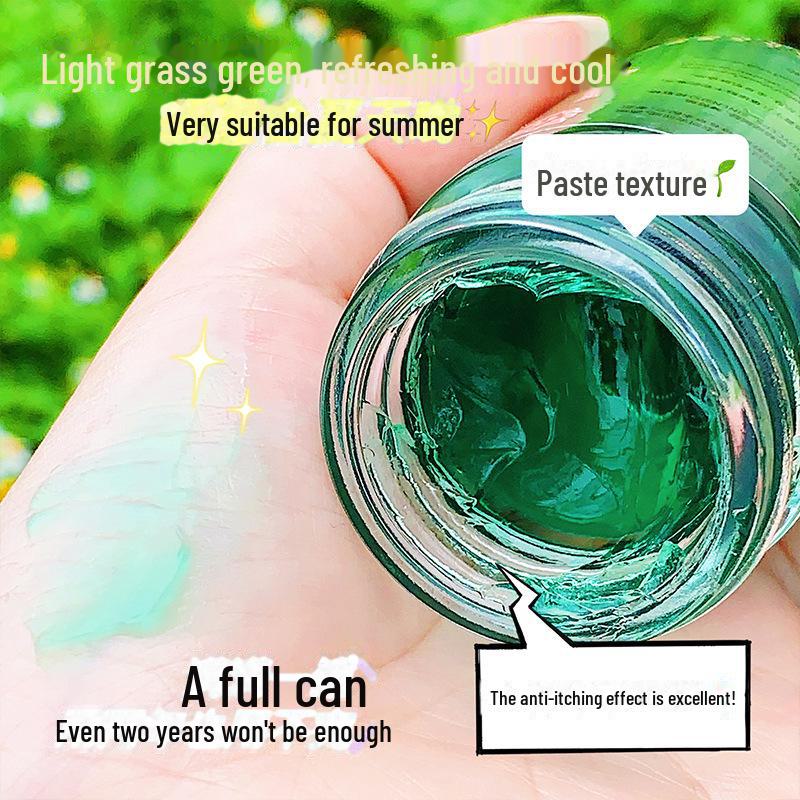 Crema universale alle erbe verdi tailandesi: Soluzione rinfrescante anti-zanzare adatta a tutte le età e stagioni, perfetta per interni ed esterni.
