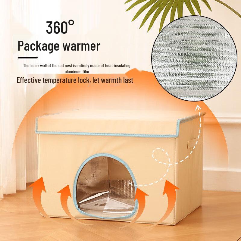 Mahutun Heated Enclosed Pet Bed