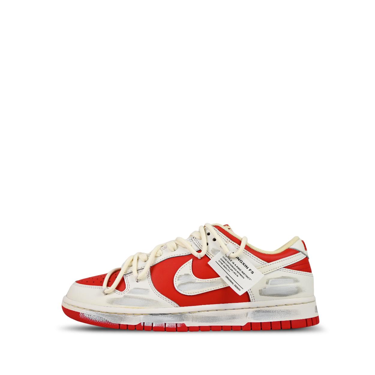Nike Dunk Люксовая уличная одежда Граффити Нескользящие, Износостойкие, Легкие Низкие Скейтбордические кроссовки Мужские DD1391-600(Команда276-) 41