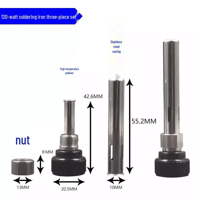 936 Soldering Station with 907 Handle and High-Temp Stainless Steel Sleeve Set