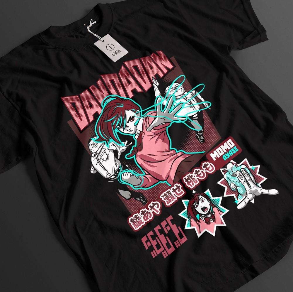 

Dandadan T-shirt Okarun Shirt Momo Seiko Ayase Top Aira Turbo Granny Unisex Tee M