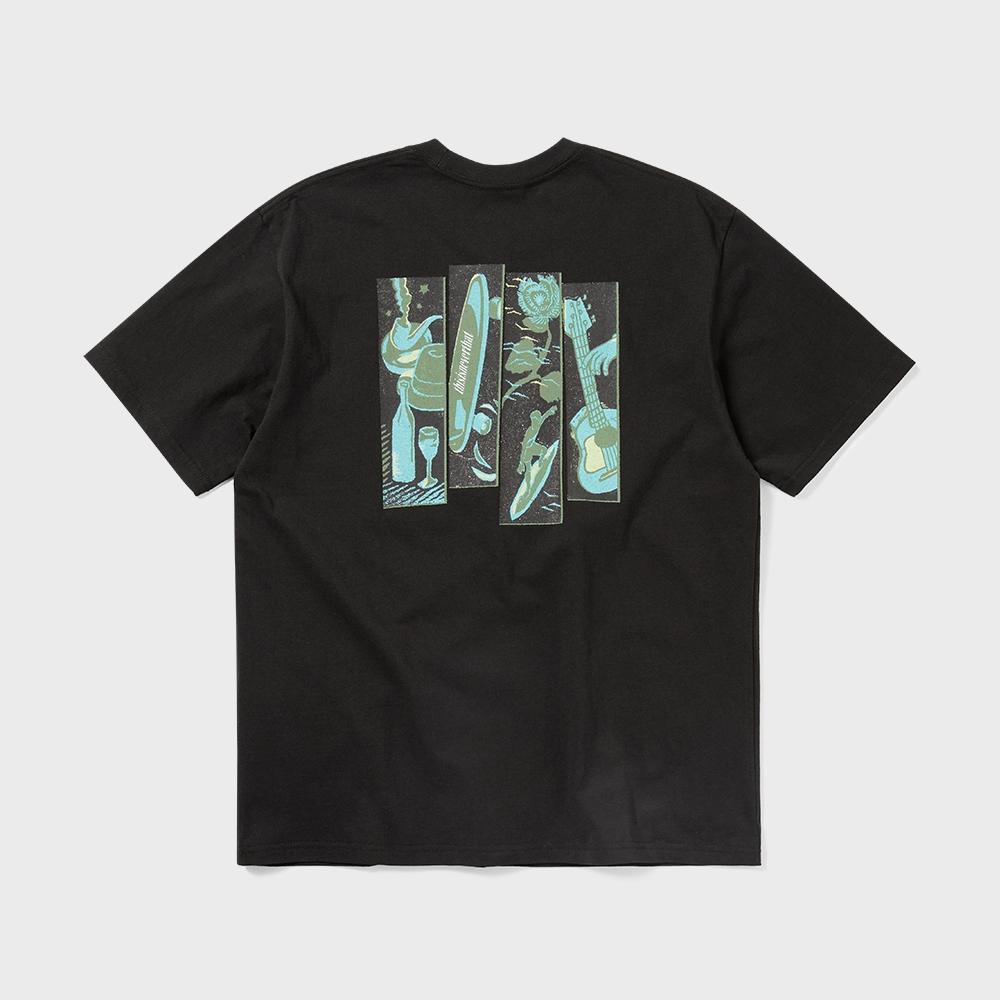 Thisisneverthat 4 Panels Tee Off Black S