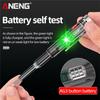 24-250V Voltage Detector Buzzer Intelligent Voltage Tester Pen Electric Test Pen Circuit Tester Screwdriver Electrician Tools
