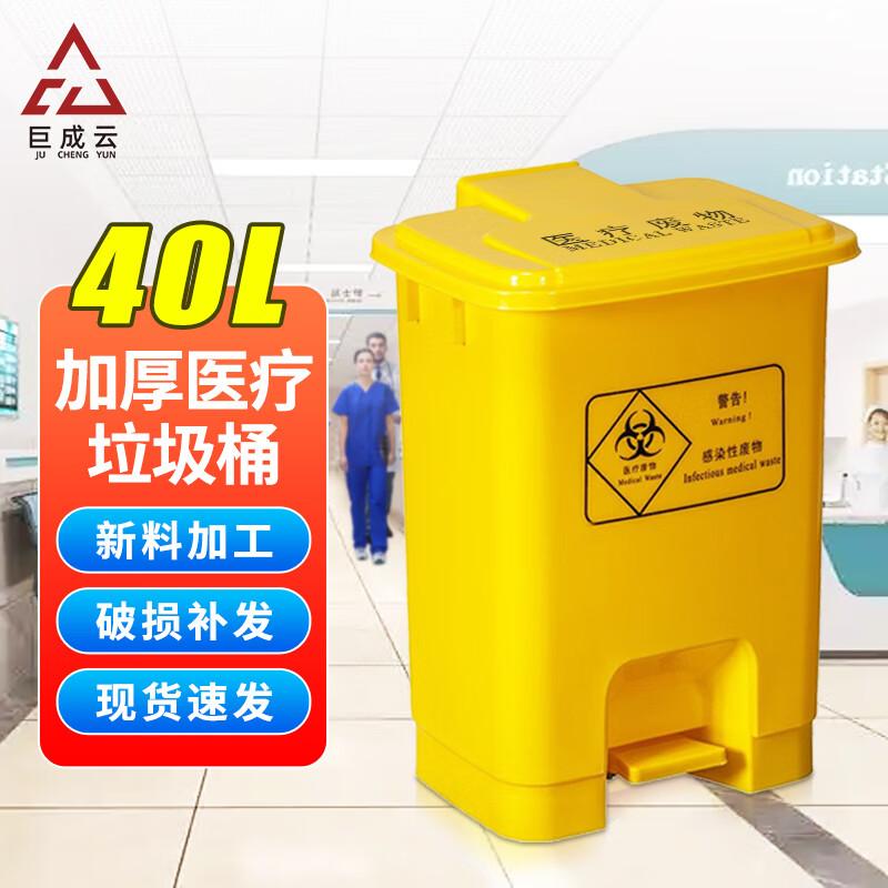 Medical Foot Pedal Waste Bin with Lid