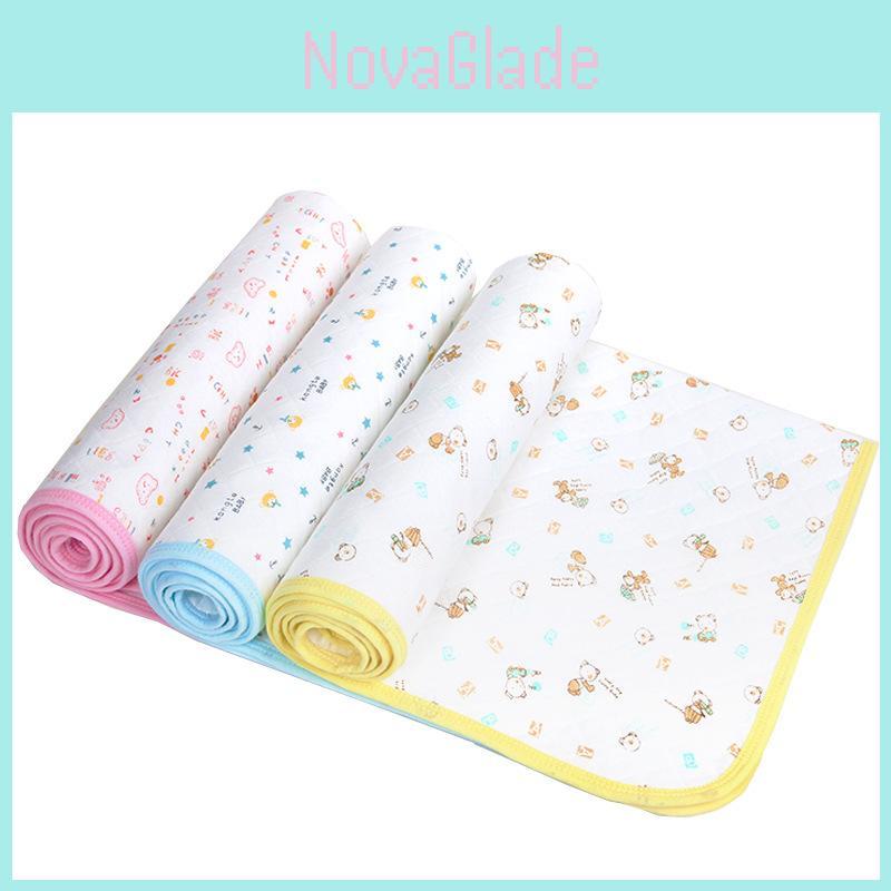 Tappetino assorbente per bambini con cotone, protezione per letto assorbente per la sicurezza del letto di neonati e bambini piccoli