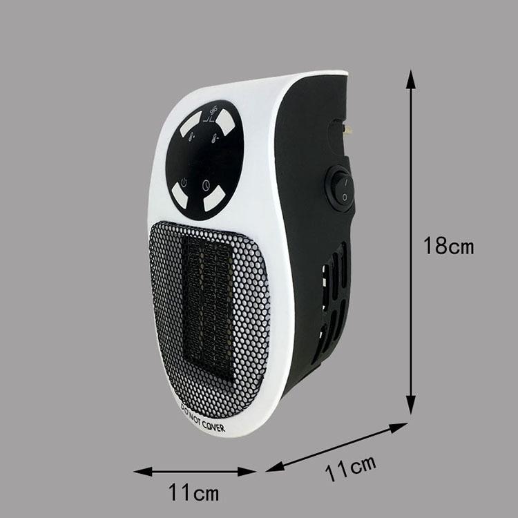 Compact Mini Heater with Remote Control for Home and Office