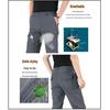 Men's Water-Repellent Quick-Dry Multi-Pocket Cargo Climbing Pants - Plus Size, Elastic, Outdoor Sports