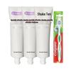 Shuke Oral Care Set - White Peach Rose Toothpaste & Toothbrush
