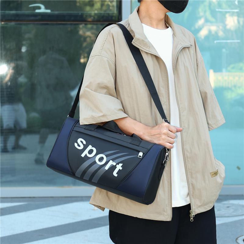 Unisex Gym Bag Outdoor Crossbody Shoulder Backpack Carry On Travel Bag Personalized Duffel Overnight Travel Yoga Sports Bag