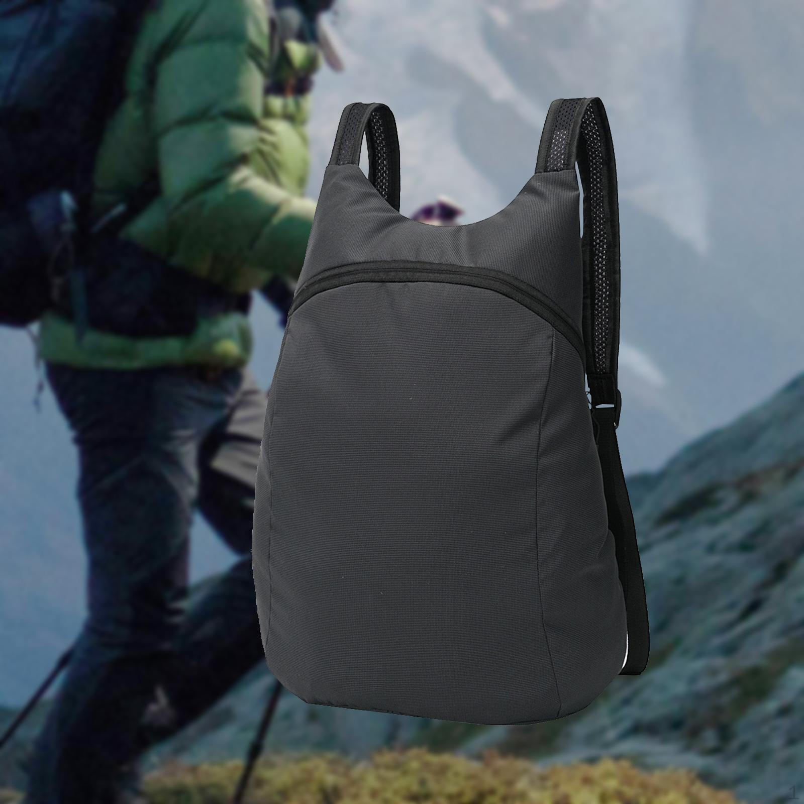 

Рюкзак Daypack Большая вместительная спортивная сумка на плечо Tote Travel Back Pack для езды на велосипеде на открытом воздухе No Side Pocket