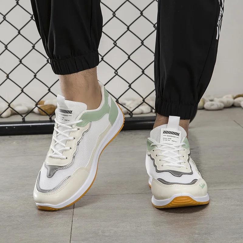 Fashion Sneaker Korean Summer New Shoes Men 2024 Mesh Breathable Comfort Casual Shoes Fashion Versatile Running Shoes Tenis Masculino