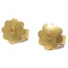 Marie-Helene De Taillac 22K Rainbow Moonstone Clover Earring Yellow GoldUsed