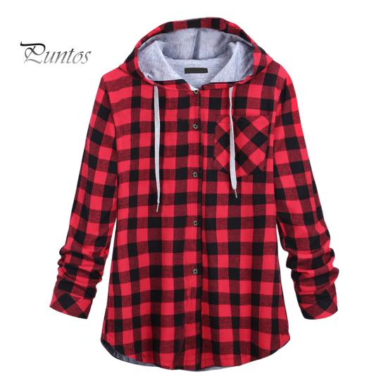 

Женское пальто с капюшоном, клетчатым принтом, завязками, однобортным жакетом, нагрудным карманом, рубашка, кардиган с длинными рукавами, осенне-зимняя повседневная офисная одежда, толстовка с капюшоном 2XL красный