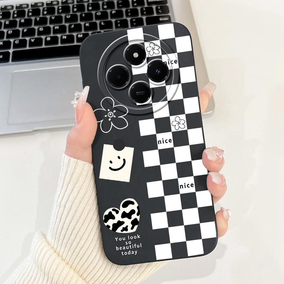 Für Xiaomi Poco C75 Hülle Stilvolle Kunstbemalte Abdeckung Weiche Silikon Stoßfeste Handyhülle Für Xiaomi Poco C75 PocoC75 Fundas Bumper