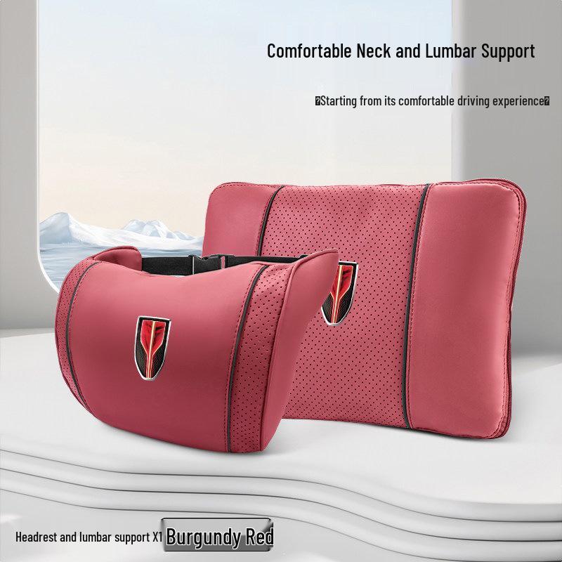 Suitable for Hongqi HS5/H5/HS7/H7/H9/H6: Car Headrest and Lumbar Support Accessories