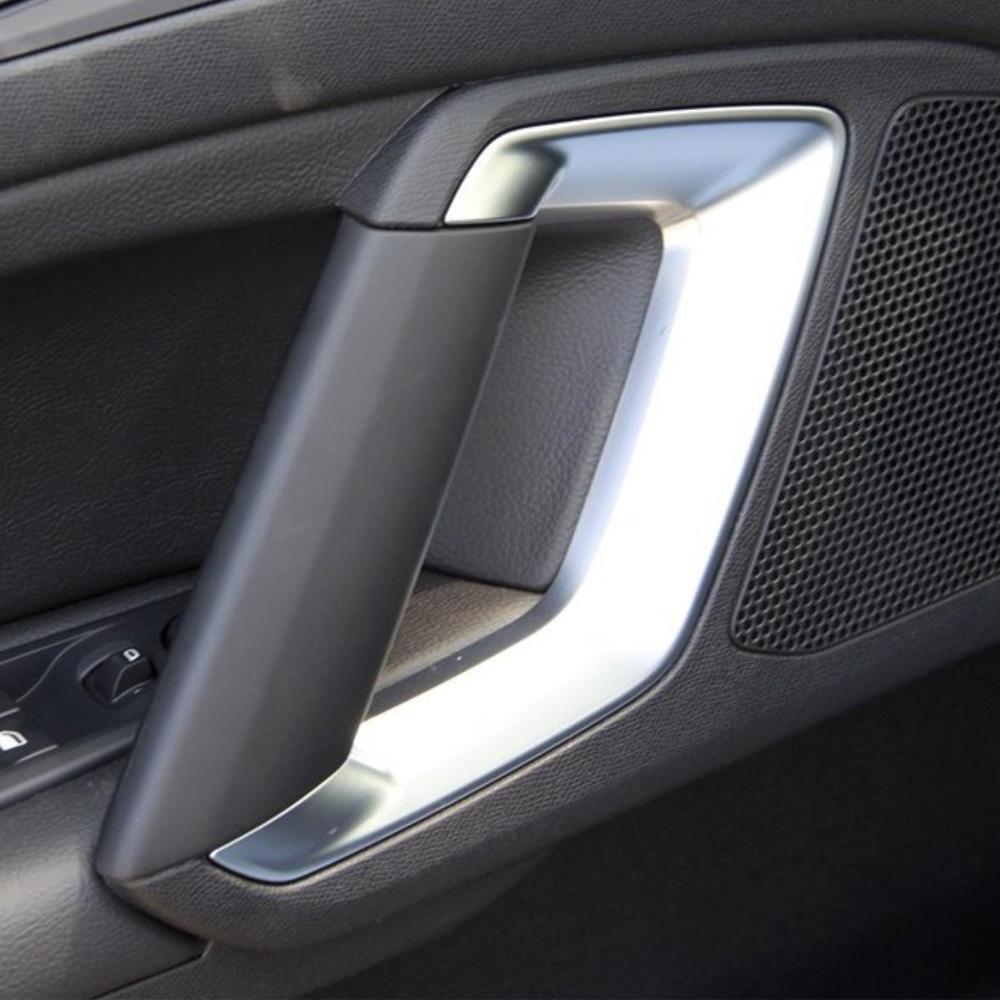 Car Front Door Handle Cover for Peugeot 308 308s 408 4008 2016 - 2019 Interior Door Decoration Sticker 2Pcs Trim Accessories