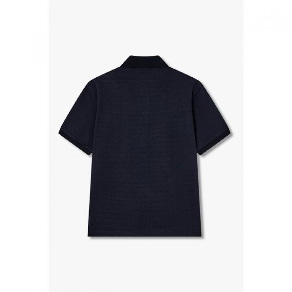 Emporio Armani 26 S S Men S Allover Pattern Polo Shirt  A516126002 