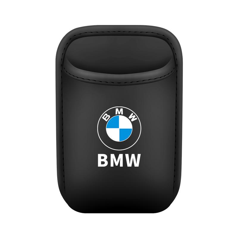 Car Sticker, Car Cup Holder, Rear Seat Drink Holder, Leather Water Cup Box Compatible with BMW i7 X7 G07 LCI iX I20 X1 U11 3 5 7 TE8