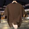 T-shirt Taglie Forti 4XL-12XL da Uomo Abbigliamento Vintage Moda T-shirt Estive Oversize Manica Corta