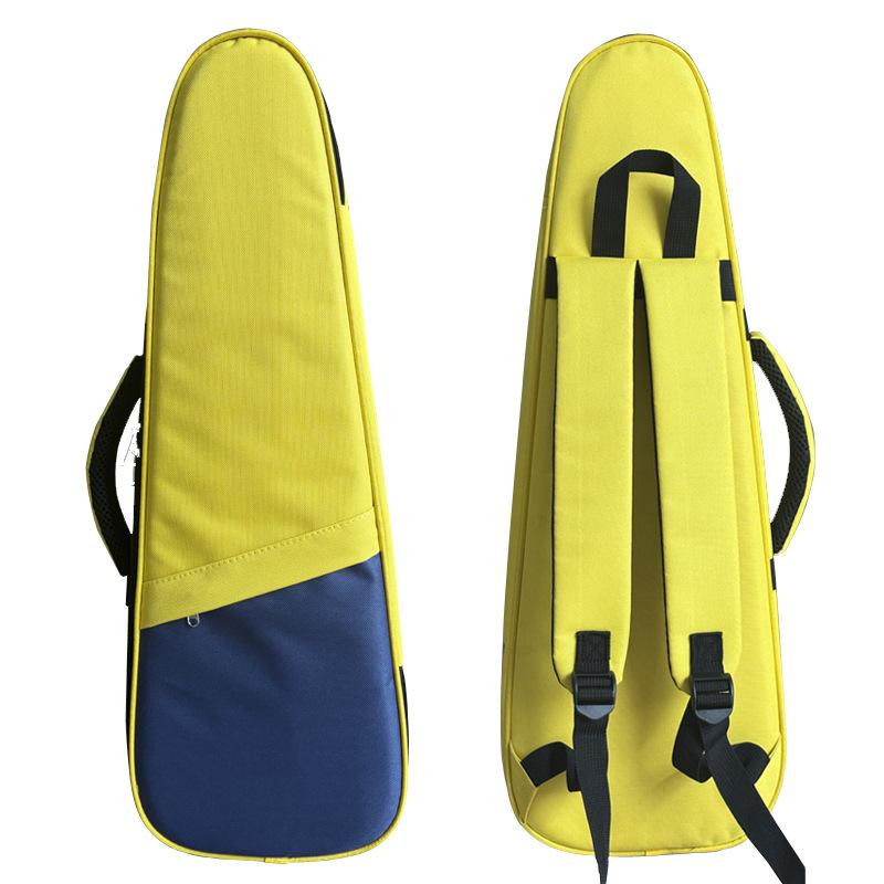 Oxford cloth instrument bag ukulele bag with cotton double shoulder guitar bag ukulele bag waterproof portable  instrument bag