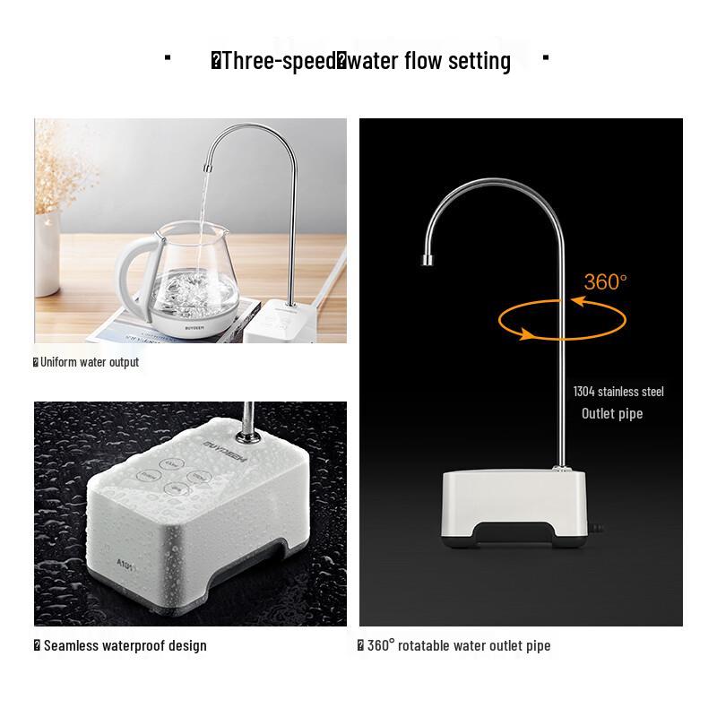 Buydeem Instant Hot Water Dispenser Electric Pump CN Plug (adapter Included)