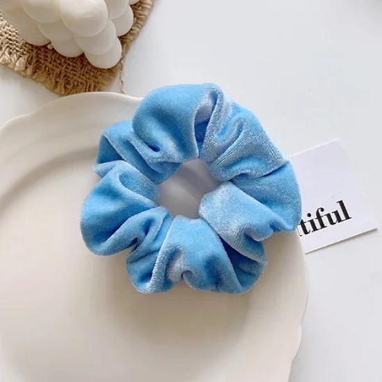 Classic All-match Velvet Scrunchies Women Girls Elastic Hair Rubber Bands Accessories Tie Hair Ring Rope Lady Headdress Headwear