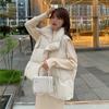 Autumn and winter new down cotton vest women's short loose stand-up collar versatile vest vest jacket women