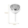 Universal 38mm Round Single Flush Push Button Plastic Toilet Tank Replacement Fitting Bathroom Repair Parts Toilet Button
