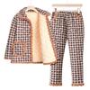 Langsha Women's Padded Winter Quilted Coat and Pants Set