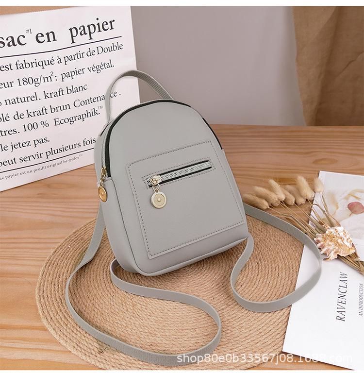 Korean Version of Women's Small School Bag Backpack Bag Women
