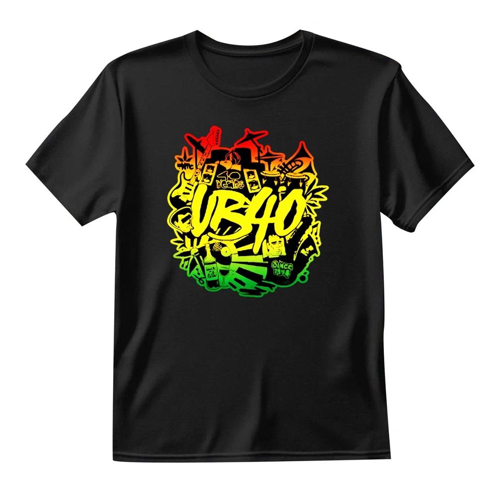 UB40 Reggae Birmingham Adulti Unisexs Unisexs Unisexs Unisex Maglietta Musicale Unisex Top