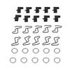 10set Recoil Starter Pawl Dog Spring Washer Kit for Sthil 017 018 MS170 MS180 MS260 MS270 MS290 MS310 MS340 MS360 MS390