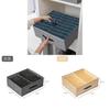 Indoor Clothing Organizer With Dividers For Bedroom Storage Solutions