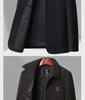Chenille Wool Jacket for Middle-Aged & Elderly Men - Spring/Autumn Style, Warm & Casual Top for Dad or Grandpa